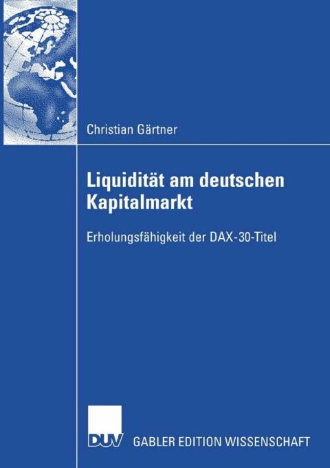 Cover image for book Liquidität am deutschen Kapitalmarkt