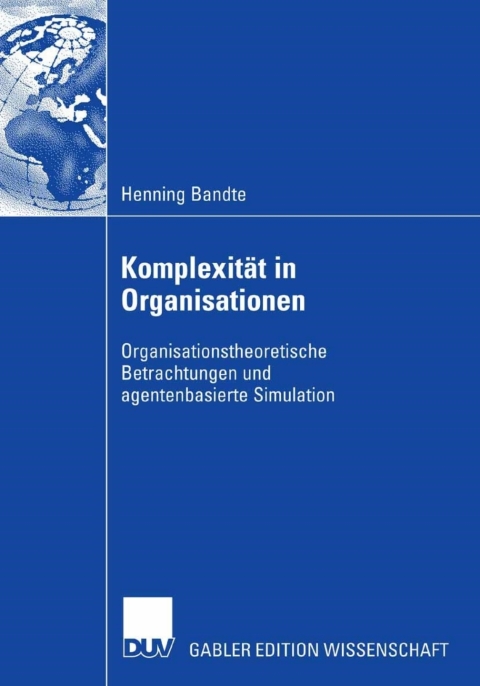 Cover image for book Komplexität in Organisationen