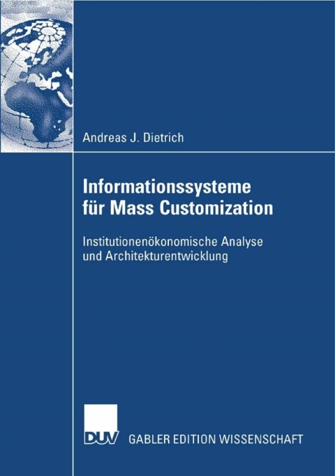 Cover image for book Informationssysteme für Mass Customization
