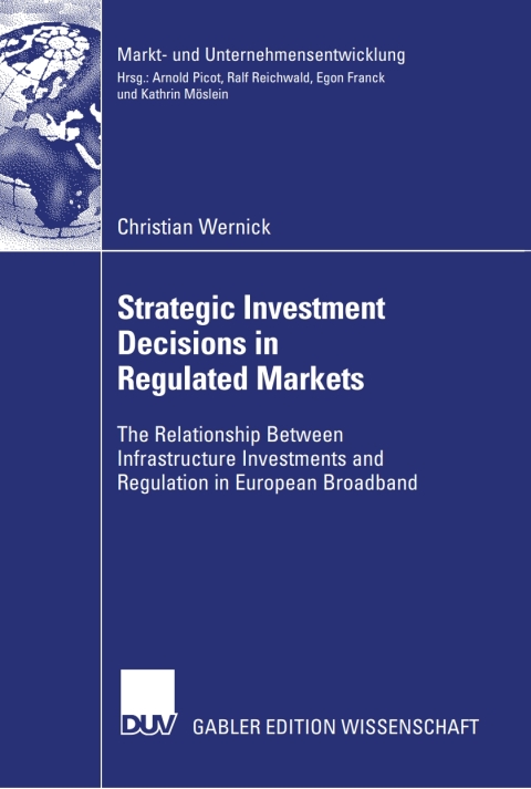 Cover image for book Strategic Investment Decisions in Regulated Markets