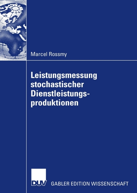 Cover image for book Leistungsmessung stochastischer Dienstleistungsproduktionen