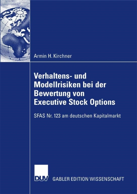 Cover image for book Verhaltens- und Modellrisiken bei der Bewertung von Executive Stock Options