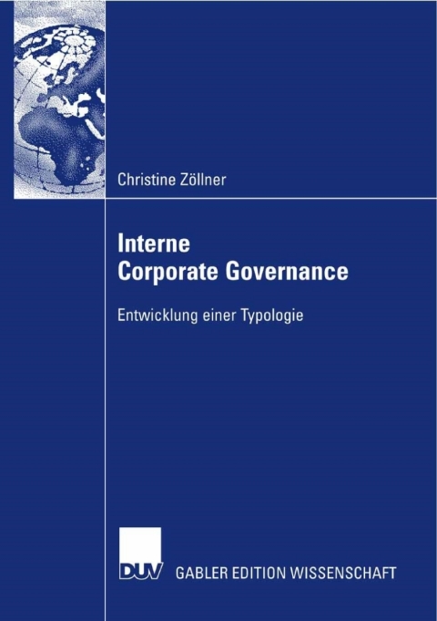 Cover image for book Interne Corporate Governance
