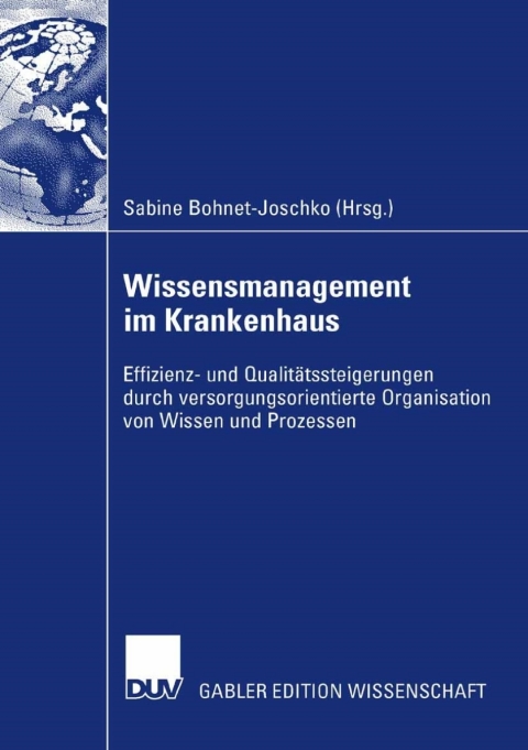 Cover image for book Wissensmanagement im Krankenhaus
