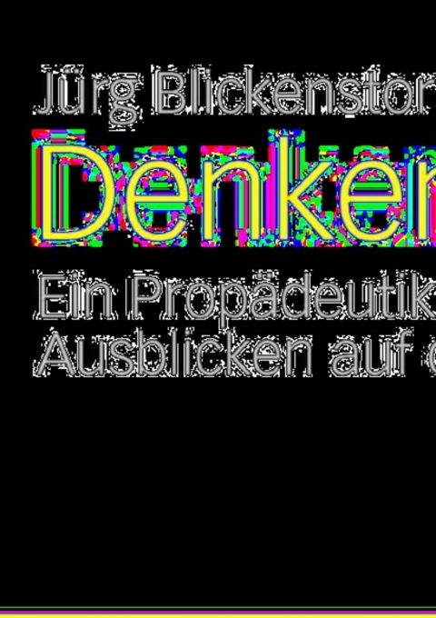 Cover image for book Denken.