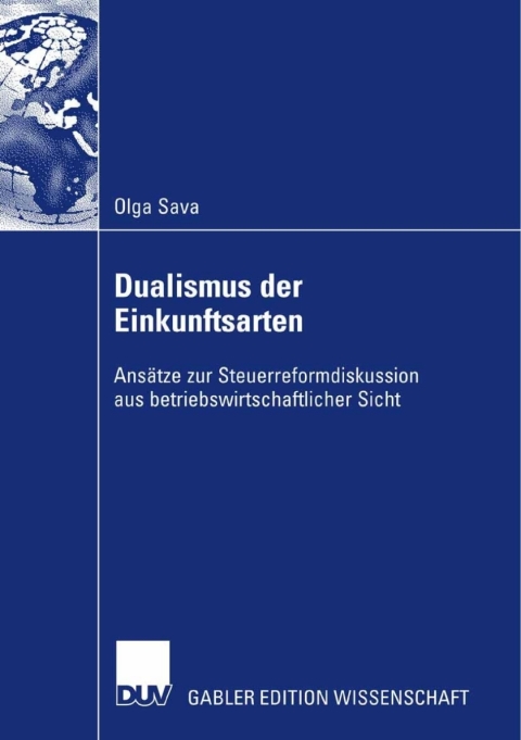 Cover image for book Dualismus der Einkunftsarten