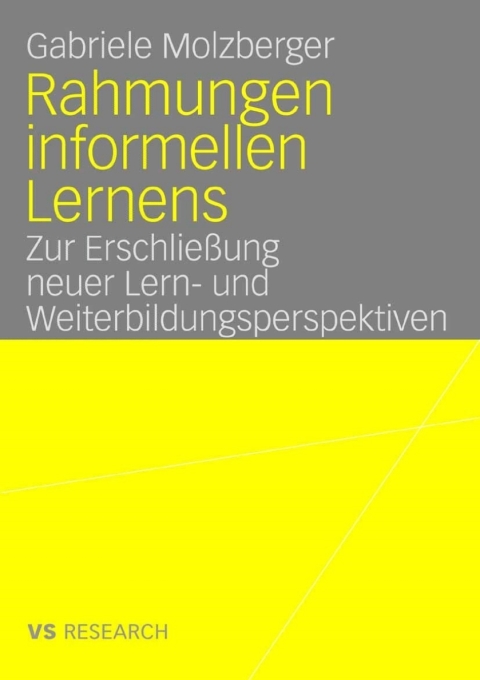 Cover image for book Rahmungen informellen Lernens
