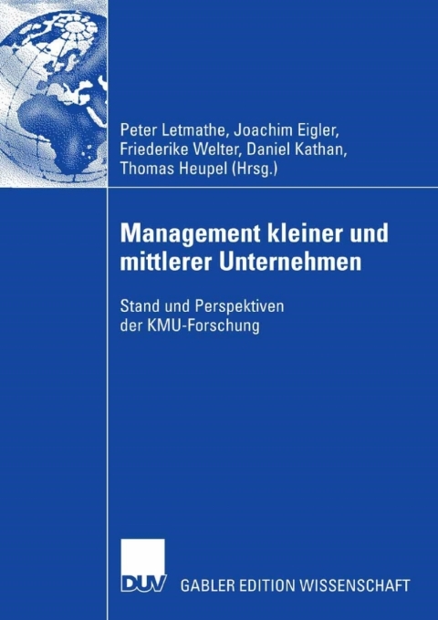 Cover image for book Management kleiner und mittlerer Unternehmen