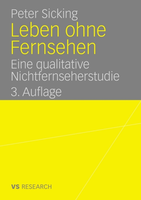 Cover image for book Leben ohne Fernsehen