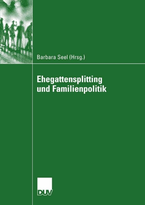 Cover image for book Ehegattensplitting und Familienpolitik