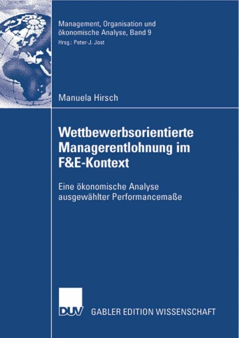 Cover image for book Wettbewerbsorientierte Managerentlohnung im F&E-Kontext