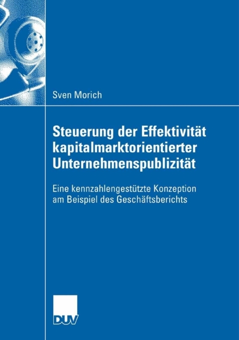Cover image for book Steuerung der Effektivität kapitalmarktorientierter Unternehmenspublizität