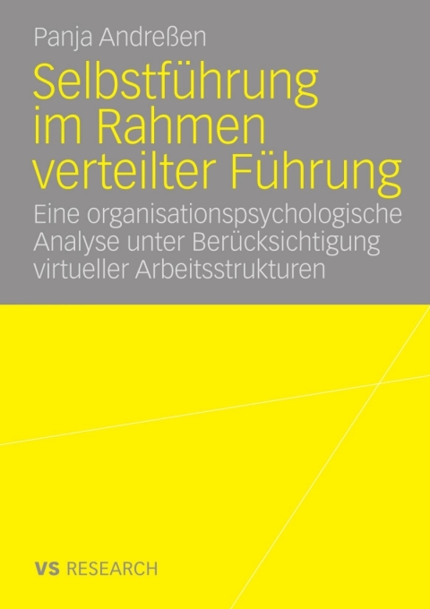 Cover image for book Selbstführung im Rahmen verteilter Führung