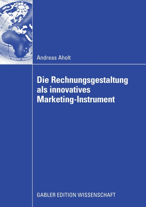 Cover image for book Die Rechnungsgestaltung als innovatives Marketing-Instrument