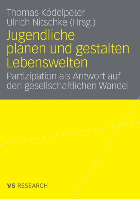 Cover image for book Jugendliche planen und gestalten Lebenswelten