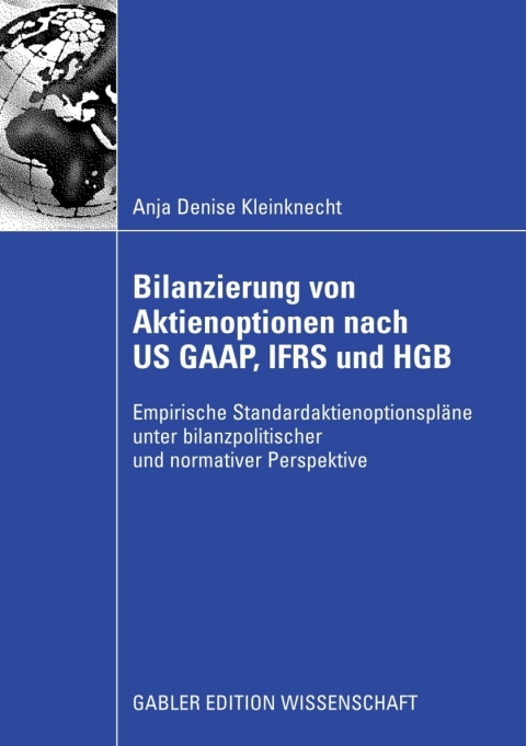 Cover image for book Bilanzierung von Aktienoptionen nach US GAAP, IFRS und HGB