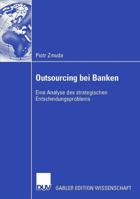Cover image for book Outsourcing bei Banken