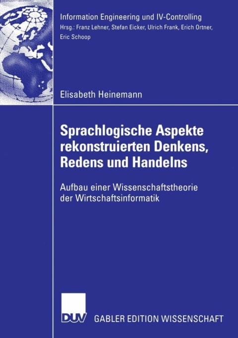 Cover image for book Sprachlogische Aspekte rekonstruierten Denkens, Redens und Handelns