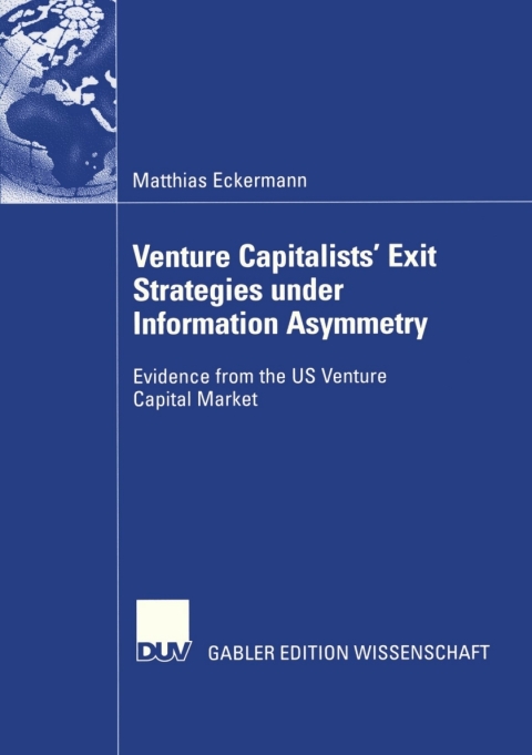 Cover image for book Venture Capitalists' Exit Strategies under Information Asymmetry