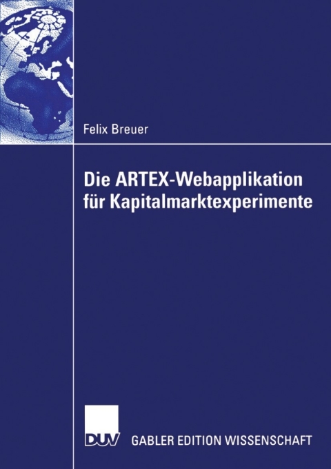 Cover image for book Die ARTEX-Webapplikation für Kapitalmarktexperimente