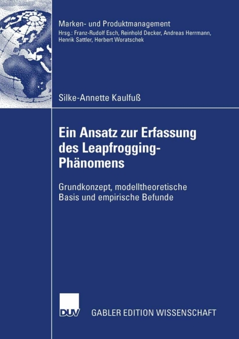 Cover image for book Ein Ansatz zur Erfassung des Leapfrogging-Phänomens