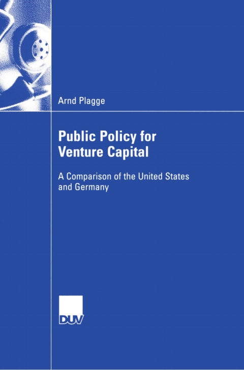 Public Policy for Venture Capital 