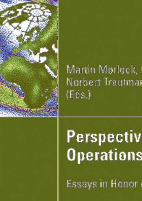 Cover image for book Perspectives on Operations Research