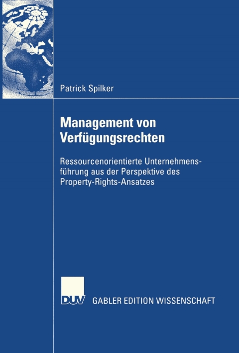 Cover image for book Management von Verfügungsrechten