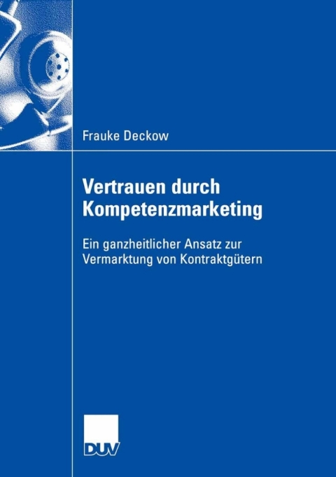 Cover image for book Vertrauen durch Kompetenzmarketing