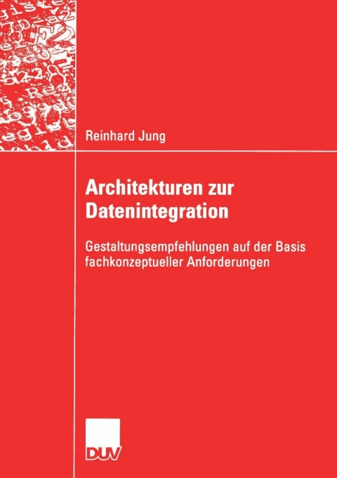 Cover image for book Architekturen zur Datenintegration