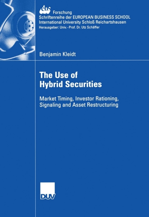 Cover image for book The Use of Hybrid Securities