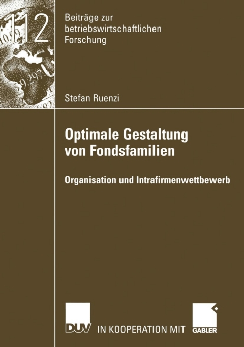 Cover image for book Optimale Gestaltung von Fondsfamilien