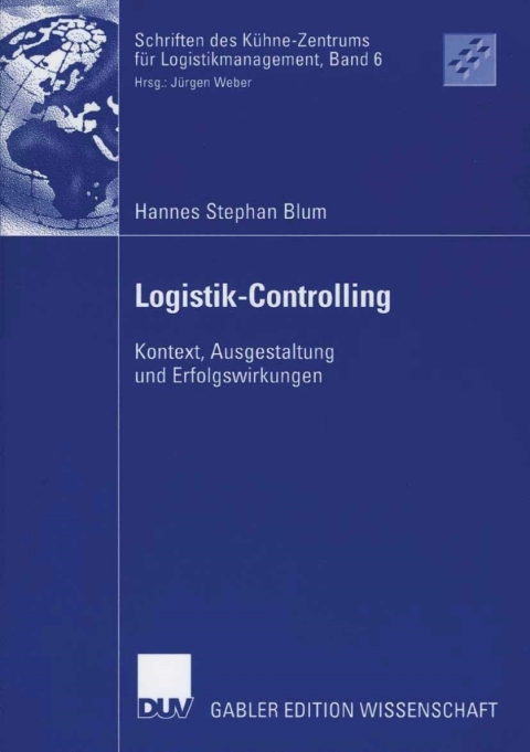 Cover image for book Logistik-Controlling