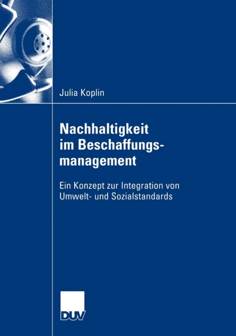 Cover image for book Nachhaltigkeit im Beschaffungsmanagement