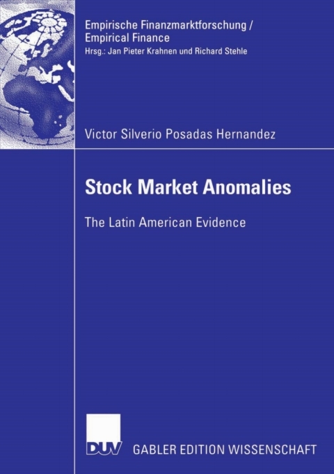 Cover image for book Stock Market Anomalies