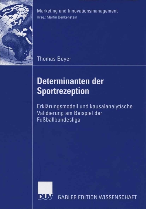 Cover image for book Determinanten der Sportrezeption