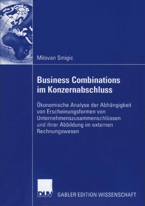 Cover image for book Business Combinations im Konzernabschluss
