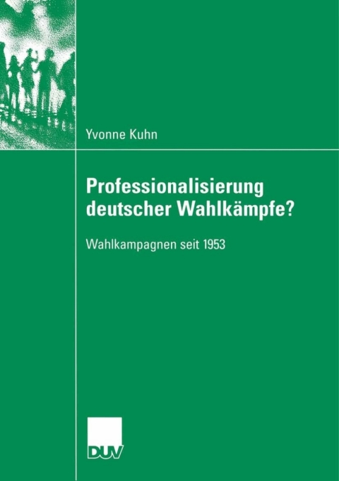 Cover image for book Professionalisierung deutscher Wahlkämpfe?