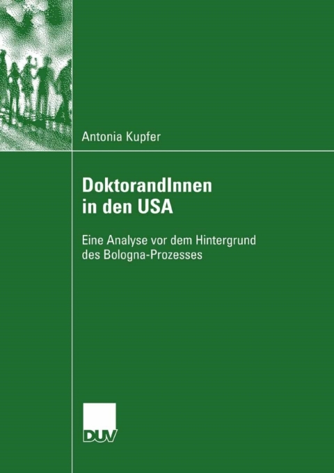 Cover image for book DoktorandInnen in den USA