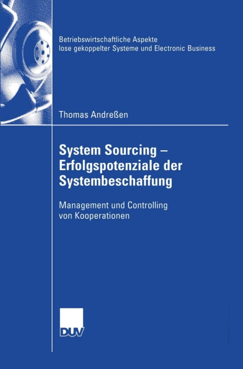 Cover image for book System Sourcing - Erfolgspotenziale der Systembeschaffung