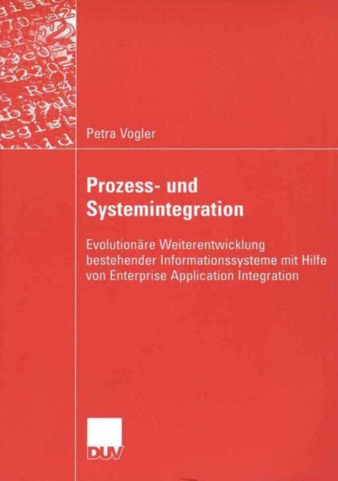 Cover image for book Prozess- und Systemintegration
