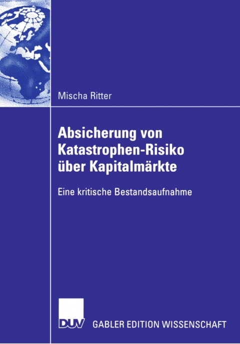 Cover image for book Absicherung von Katastrophen-Risiko über Kapitalmärkte
