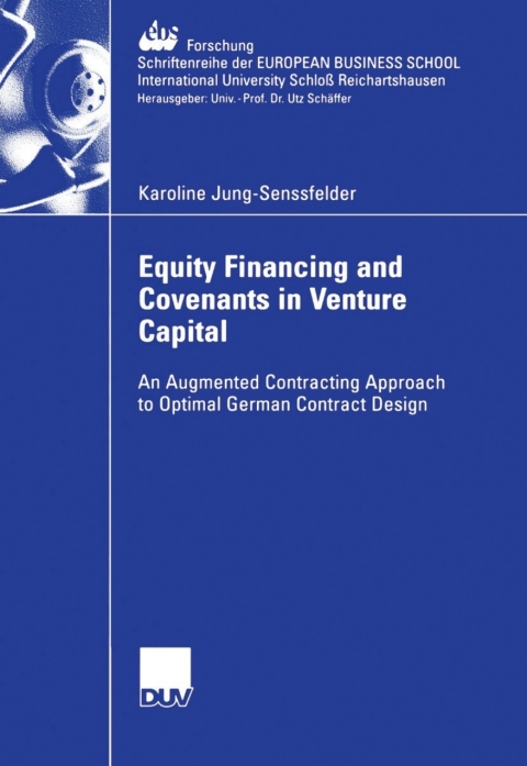 Cover image for book Equity Financing and Covenants in Venture Capital