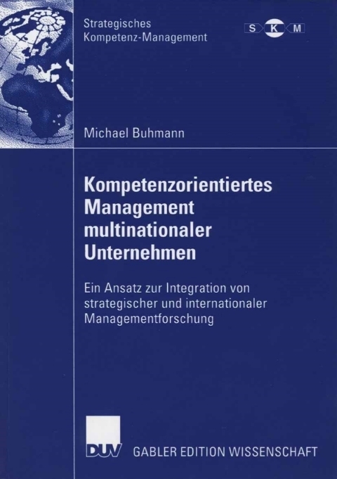 Cover image for book Kompetenzorientiertes Management multinationaler Unternehmen