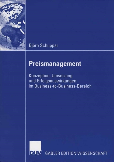 Cover image for book Preismanagement