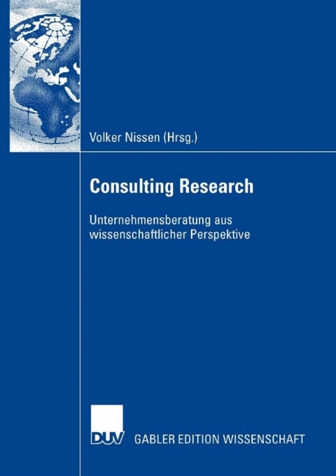 Cover image for book Consulting Research