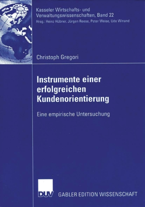 Cover image for book Instrumente einer erfolgreichen Kundenorientierung