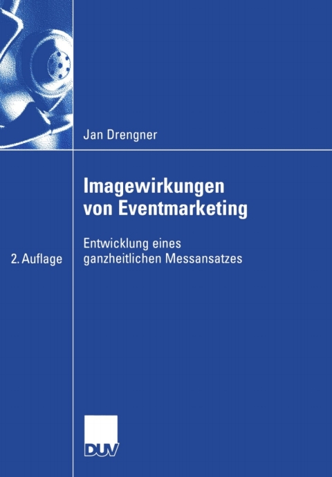 Cover image for book Imagewirkungen von Eventmarketing