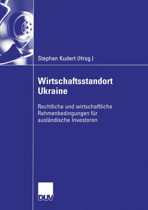 Cover image for book Wirtschaftsstandort Ukraine