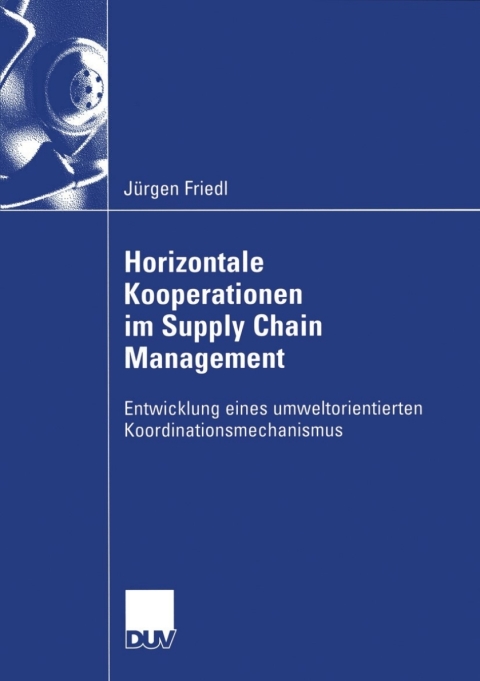 Cover image for book Horizontale Kooperationen im Supply Chain Management